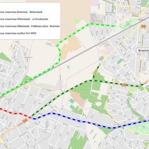 Przetarg na projekt ścieżek rowerowych na obszarze Podwarszawskiego Trójmiasta Ogrodów