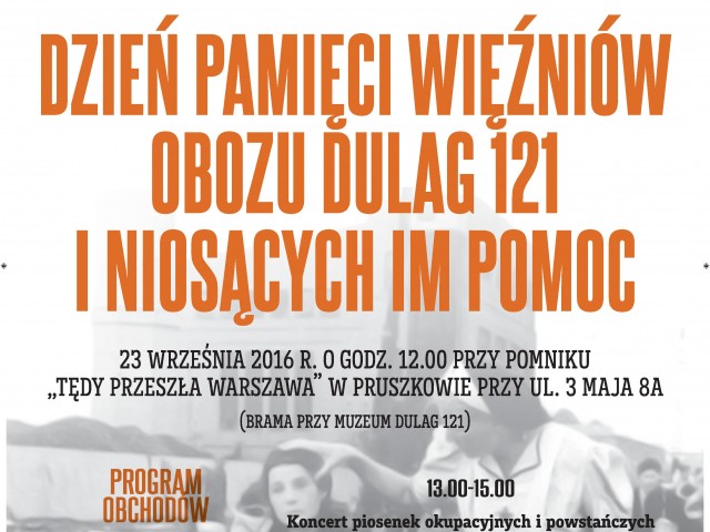 „Dzień Pamięci Więźniów Obozu Dulag 121 i niosących im pomoc” – 23 września Aktualności