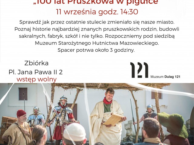 100 lat Pruszkowa w pigułce – spacer podczas festiwalu ARTEfakt Aktualności