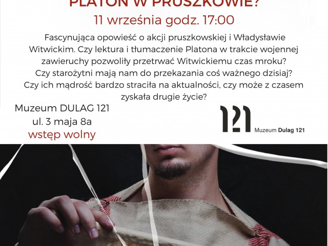 PLATON W PRUSZKOWIE – spotkanie z historykiem filozofii dr. Adamem Górniakiem Aktualności