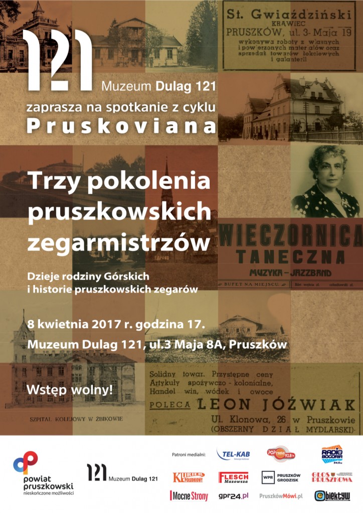 plakat zegary pruszkowa