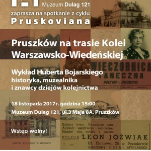 „Pruszków na trasie Kolei Warszawsko-Wiedeńskiej” – Pruskoviana w Muzeum Dulag 121