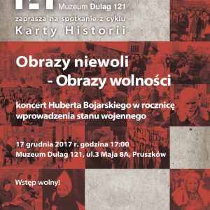 Obrazy niewoli – obrazy wolności – koncert w ramach cyklu Karty historii w Muzeum Dulag 121