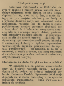 Niedopasowany mąż. 20.05.1923 / mbc.cyfrowemazowsze.pl