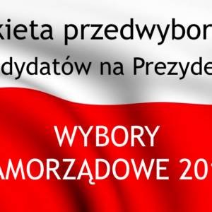 Ankieta przedwyborcza kandydatów na prezydenta Pruszkowa